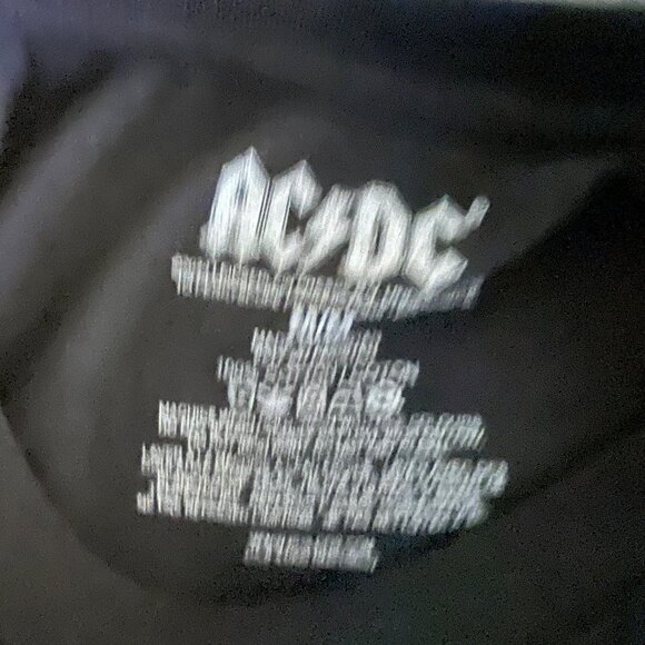 AC/DC Highway To Hell Graphic T-Shirt Black Size M - Picture 3 of 3